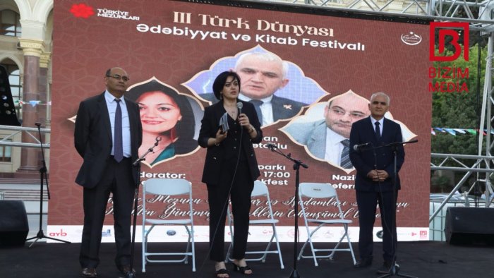 Dos.Telman Nüsrətoğlu III Türk Dünyası Ədəbiyyat və Kitab Festivalında